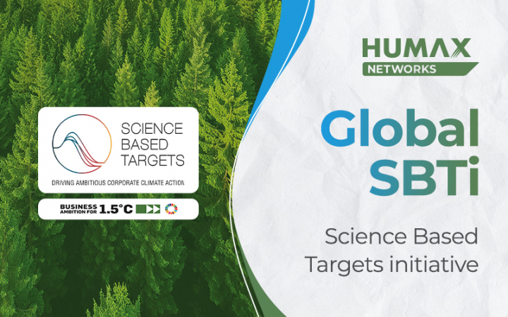 HUMAX Networks joins Global Climate Initiative SBTi