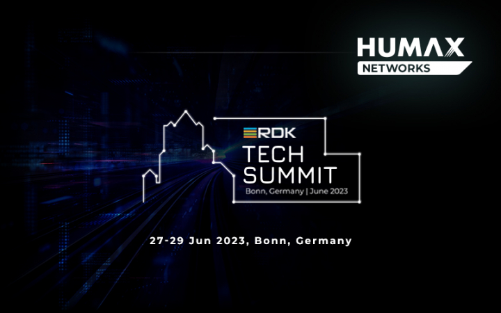 HUMAX Networks Joins the RDK Tech Summit 2023