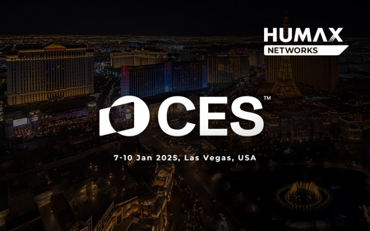 HUMAX Networks will once again participate in CES 2025