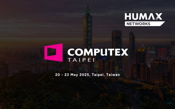 휴맥스네트웍스, 세계적인 AIoT 및 차세대 기술 전시회 Computex Taipei 2025에 참가