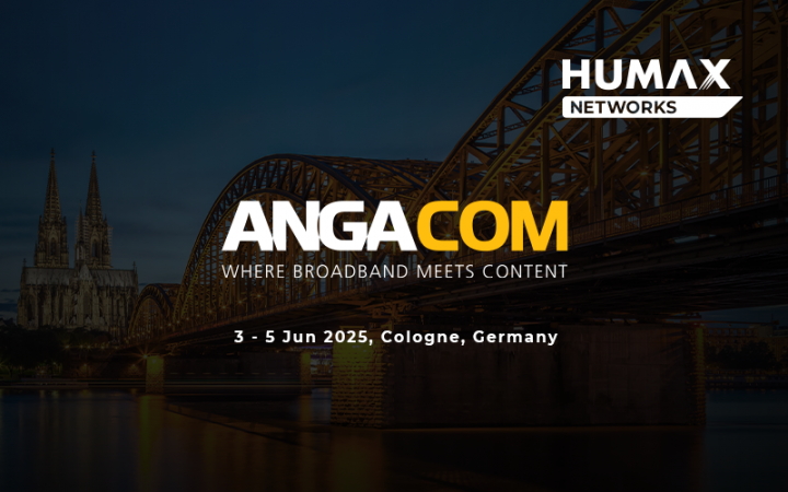 휴맥스네트웍스, 독일 ANGA COM 2025에 참가